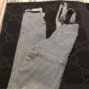 Striped overall, fitted!